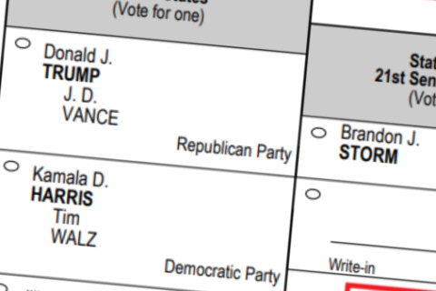 kentucky voting machine ballot