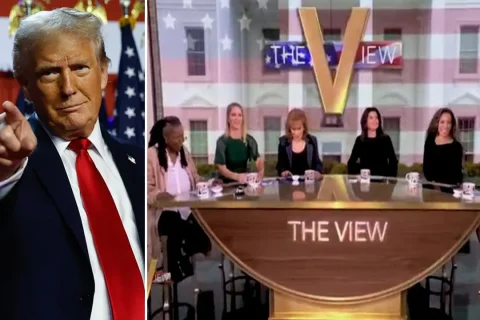 the view trump