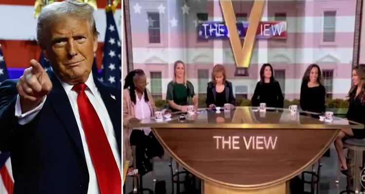 the view trump