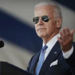 biden in aviators