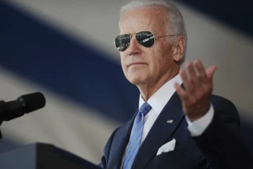 biden in aviators