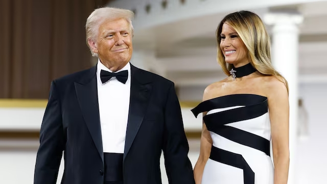 donald and melania trump