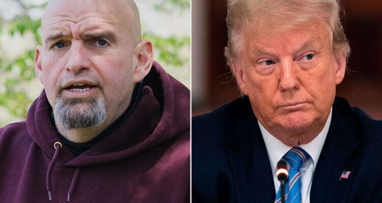 john fetterman and trump