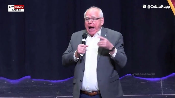 tim walz ranting