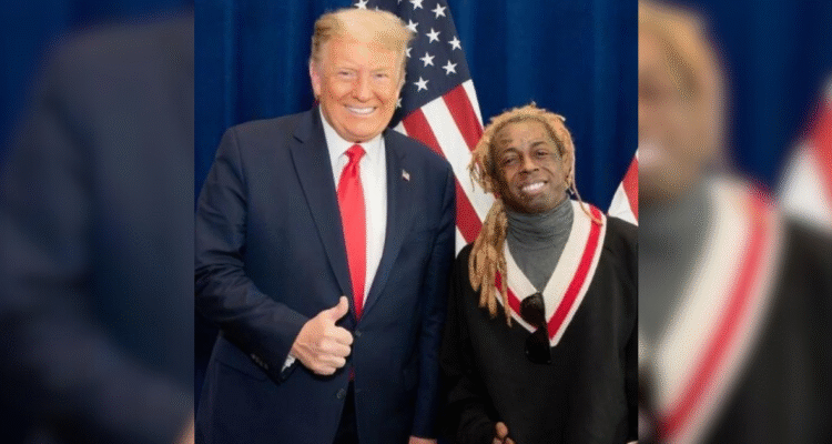 lil wayne and president trump