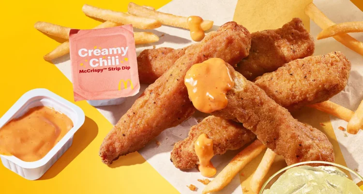 mcdonalds mccrispy chicken strips