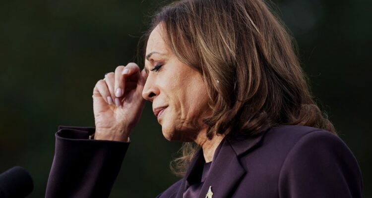 sad kamala harris