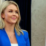 karoline leavitt smirking