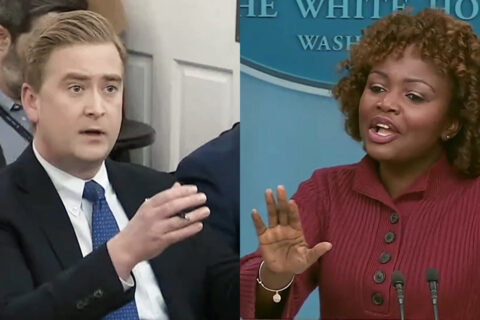 peter doocy and kjp