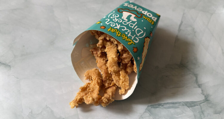 popeyes chicken dippers