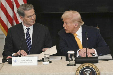 trump and scott bessent