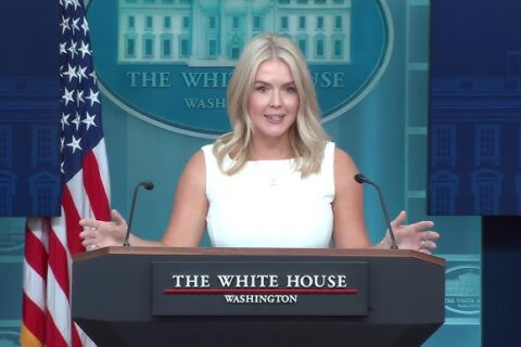 white house press secretary karoline leavitt