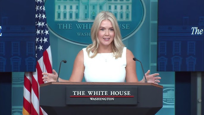 white house press secretary karoline leavitt