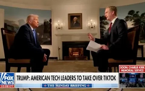 trump and peter doocy