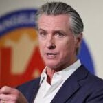 gavin newsom pointing