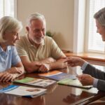 couple going over mecicare benefits