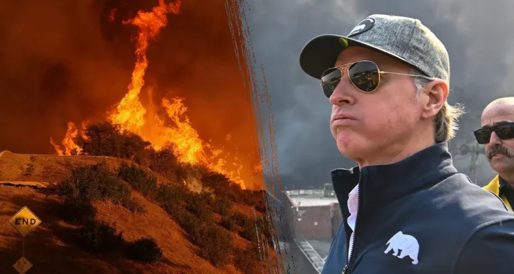 gavin newsom palisades rebuilt