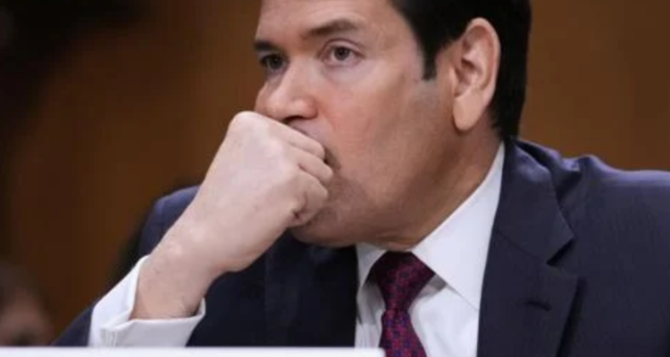 marco rubio angry fist