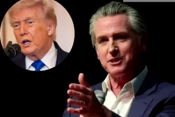 donald trump gavin newsom sundowning