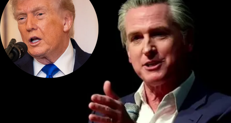 donald trump gavin newsom sundowning