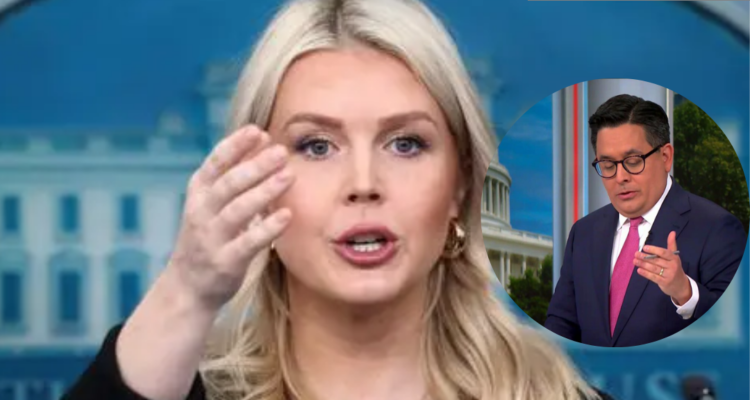 karoline leavitt cbs showdown