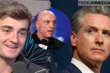 joe rogan nick shirley gavin newsom fraud
