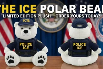plush ice polar bear