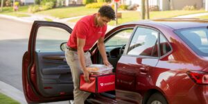 door dash delivery driver
